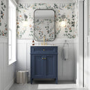 24" Bathroom Vanity with 2 Doors and Tip-Out Drawer by HouseOfZazla