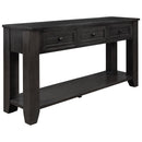 55" Modern Console Table Sofa Table for Living Room with 3 Drawers and 1 Shelf