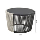 Ashland - 5 Piece Outdoor Conversation Set by HouseOfZazla