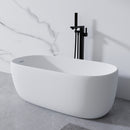 51" Freestanding Bathtub in Matte White
