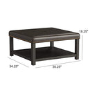 Large Square Ottoman Bench