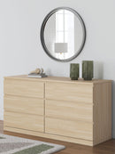 Onita - Six Drawer Dresser by Unique Piece Furniture