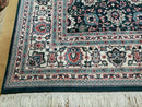 8' X 10' Handmade Indian Oriental Wool Rug Carpet Organic Dye Forest Green Nice