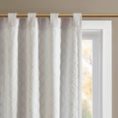 2-PK 52x84" Sound Blocking Total Blackout Curtain Panel Pair White by HouseOfZazla
