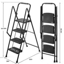 Four Step Ladder - Lightweight Folding Step Stool