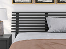 Danziar - Slat Panel Bed With Low Footboard
