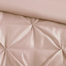 7 Piece Tufted Comforter Set Blush Cal King