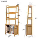 Modern Furniture Style 2 In 1 Pet Friendly Dog Crate Ladder Bookcase - Ancient Oak by HouseOfZazla