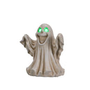 Halloween Ghost Figurine - LED Light Up with Glowing Eyes