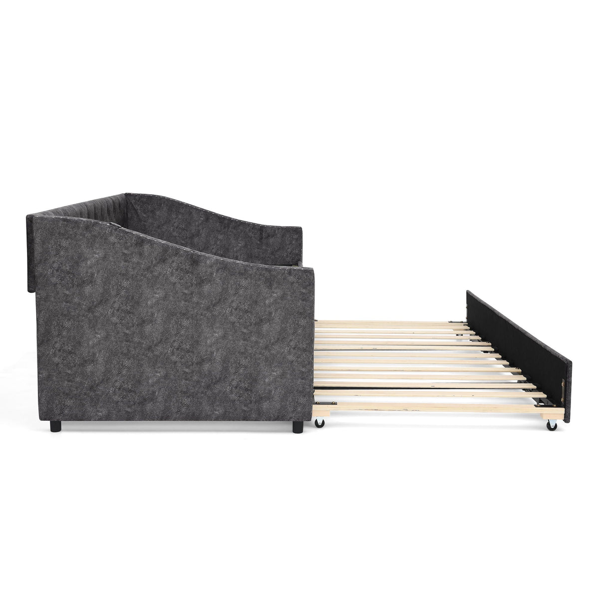 Upholstered Daybed With USB Charging & Pull Out Bed, photo 33 of 40