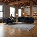 Plush Cloud-Shaped Sofa Set