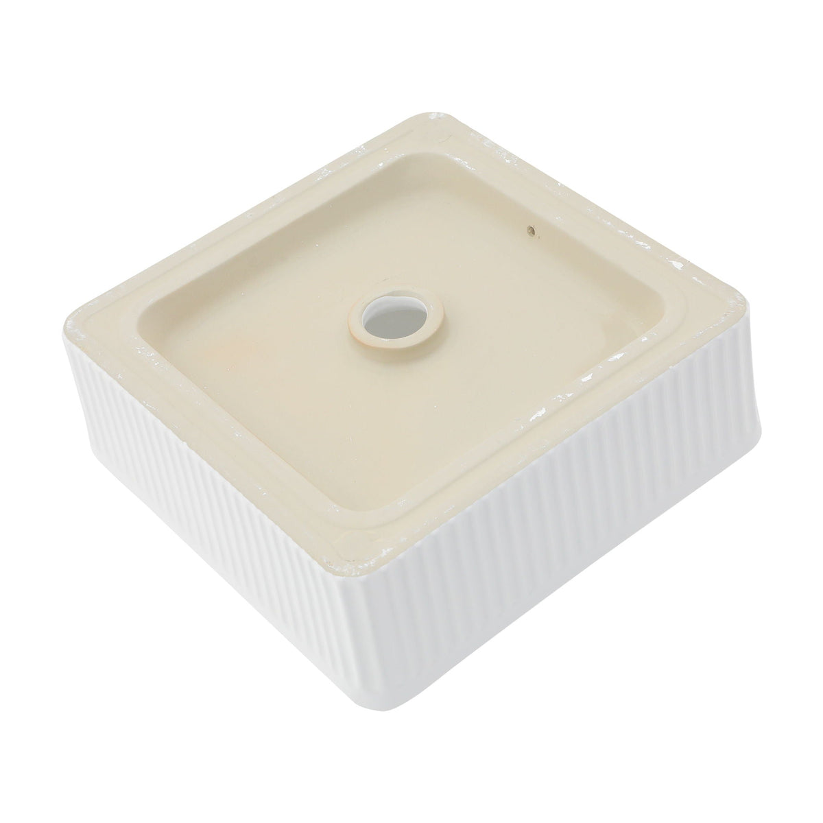 Modern Ceramic Rectangular Vessel Bathroom Sink, photo 15 of 20