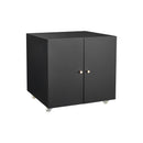 Office Furniture Copier Cabinet 2 Door Steel Copier Stand Mobile Pedestal File Printer Stand by HouseOfZazla