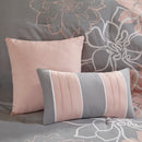 Madison Park Floral Cotton Sateen Comforter Ensemble