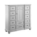 22 Drawer Master Chest With Cabinet - Gray by HouseOfZazla