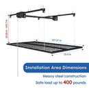 Overhead Garage Storage Rack by HouseOfZazla