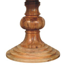 Round Turned Dining Table - Oak by HouseOfZazla