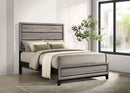Watson Wood Full Panel Bed Light Taupe