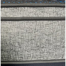 Comfort Care - 10" Hybrid Euro Top Mattress Plush Comfort - Blue / Gray - Twin Extra Long by HouseOfZazla