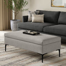 Rebecca - Multifunctional Coffee Table Storage Ottoman With Lift Up Lid by HouseOfZazla