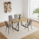 Modern Upholstered Dining Chairs With Cushion Seat And Sturdy Legs (Set of 4) by HouseOfZazla