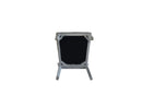 House Marchese - Side Chair (Set of 2) - Two Tone Gray Fabric & Pearl Gray