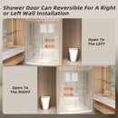 44-48" x 76" Frameless Sliding Shower Door by HouseOfZazla