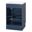 Bathroom Vanity With Sink, Cabinet With Adjustable Shelf by HouseOfZazla
