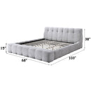 Hannah - Queen Bed - Gray by HouseOfZazla