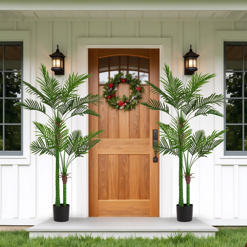 New high-end market indoor leaf simulation 180CM double rod loose tail sunflower 18-leaf pot travelers simulated artificial plants 1pcs/set