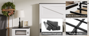 King Wood Platform Bed Frame with Headboard and Storage by HouseOfZazla
