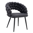 Puffy Bubble, Ball Chain Chairs For Dining Room (Set of 2) by Unique Piece Furniture