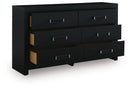 Maeling - Six Drawer Dresser by Unique Piece Furniture