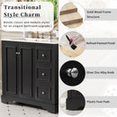 Bathroom Vanity With Sink, Soft-Close Doors, Adjustable U-Shelf, 3 Drawers by HouseOfZazla