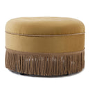 Yolanda 24" Round Upholstered Accent Ottoman