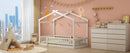 Bed House Bed Frame With Fence by HouseOfZazla