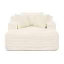 Chaise Lounge Sofa Bed With Deep Seat For Living Room
