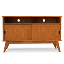 Draper - Handcrafted Mid Century Low TV Media Stand