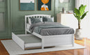 Platform Bed Wood Bed Frame With Trundle by HouseOfZazla