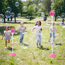 3-in-1 Standing Bubble Machine with Lights and Music by LJGDeals