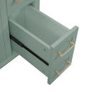 Modern Bathroom Vanity With Sink, Storage Cabinet, Soft Close Doors, Deep & Standard Drawers by HouseOfZazla
