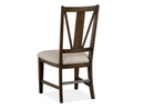 Westley Falls - Dining Side Chair With Upholstered Seat (Set of 2) - Graphite