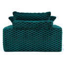 Comfort Bearing Sofa With 2 Pillows And 1 Backrest - Green by HouseOfZazla