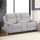 Galya - Motion Sofa - Light Gray Chenille by Unique Piece Furniture
