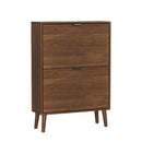 Medieval - Independent Shoe Cabinet With 2 Flip Drawers