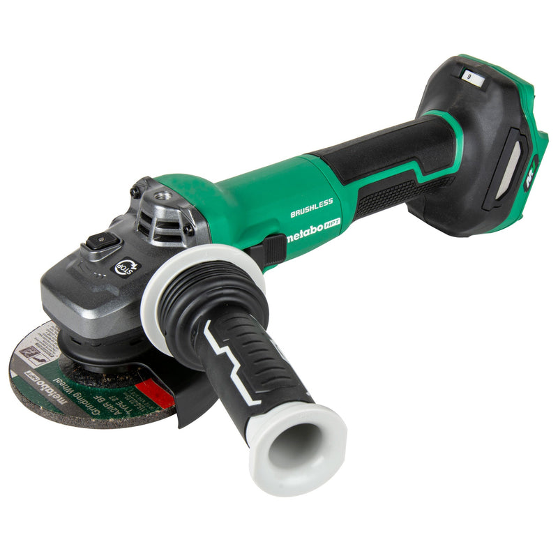 Metabo HPT G3612DVEQ6M 36V MultiVolt™ 4-1/2" Disc Angle Grinder, Slide Switch (Tool Body Only)