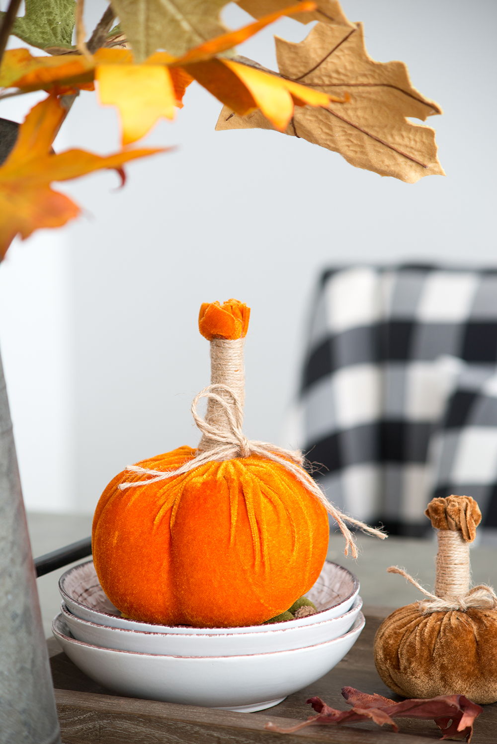 Pumpkin Ornament For Holiday Harvest Festival Fall Festival & Thanksgiving (Set of 6), photo 8 of 15