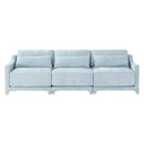 Elegant Sofa With Ergonomic Design And Lumbar Pillows by HouseOfZazla