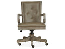 Tinley Park - Fully Upholstered Swivel Chair - Dove Tail Gray by Unique Piece Furniture