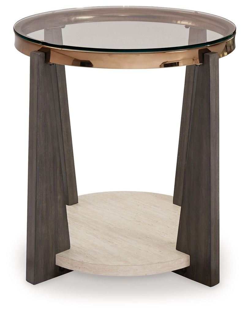 Frazwa - Round End Table - Multi, photo 5 of 5